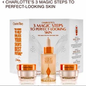 Charlotte Tilbury CHARLOTTE’S 3 MAGIC STEPS TO PERFECT-LOOKING SKIN Limited edi